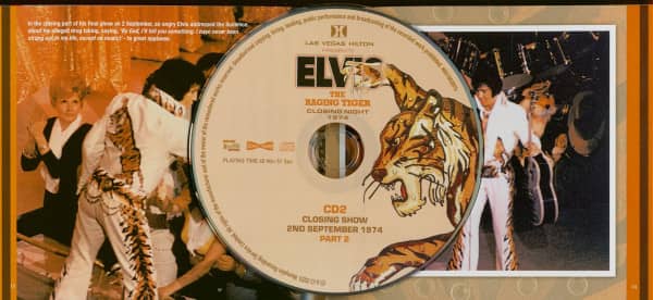 The Raging Tiger - Closing Night 1974 (2-CD, Digibook, Limited Edition)