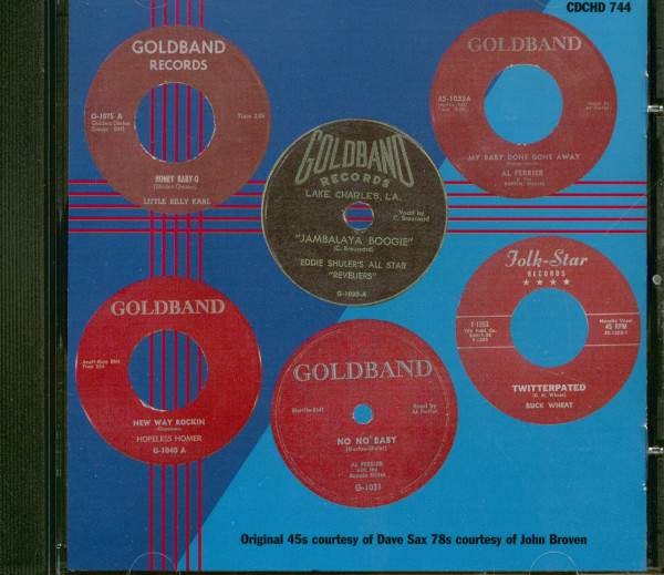 Bayou Rockabilly Cats - Goldband Records (CD)