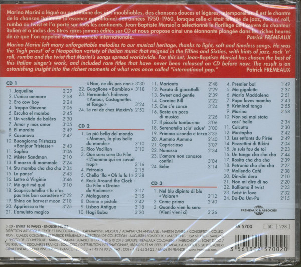 Marino Marini 1955 - 1962 (3-CD)