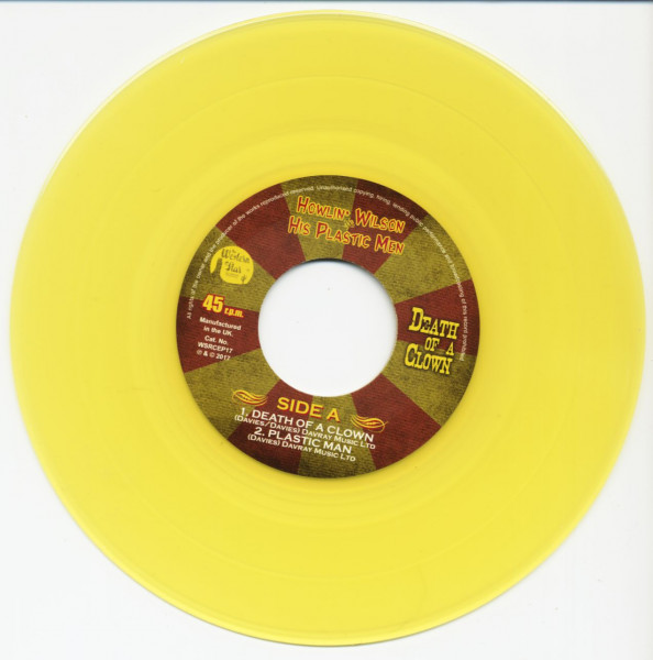 Death Of A Clown (7inch, EP, 45rpm, colored Vinyl, PS)