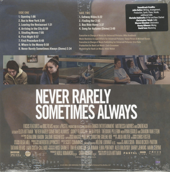 Never Rarely Sometimes Always - Original Motion Picture Soundtrack (LP)