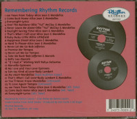Aperçu: Remembering Rhythm Records - The West Coast R&B Vocal Group Sound (CD) Aperçu: Remembering Rhythm Records - The West Coast R&B Vocal Group Sound (CD)