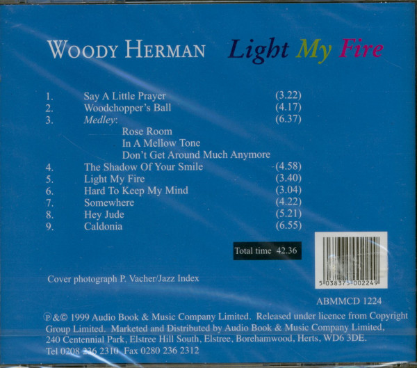 Light My Fire (CD)