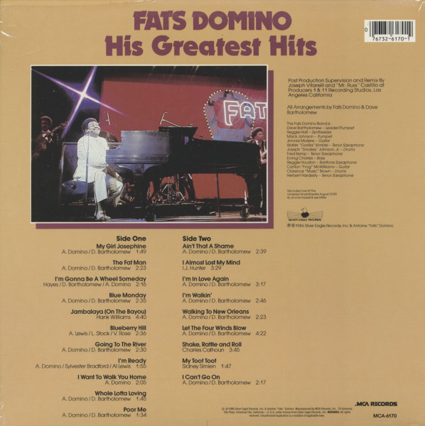 His Greatest Hits - Live At The Universal Ampitheatre (LP)