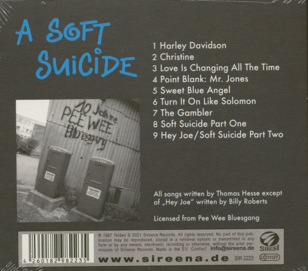 A Soft Suicide (CD)