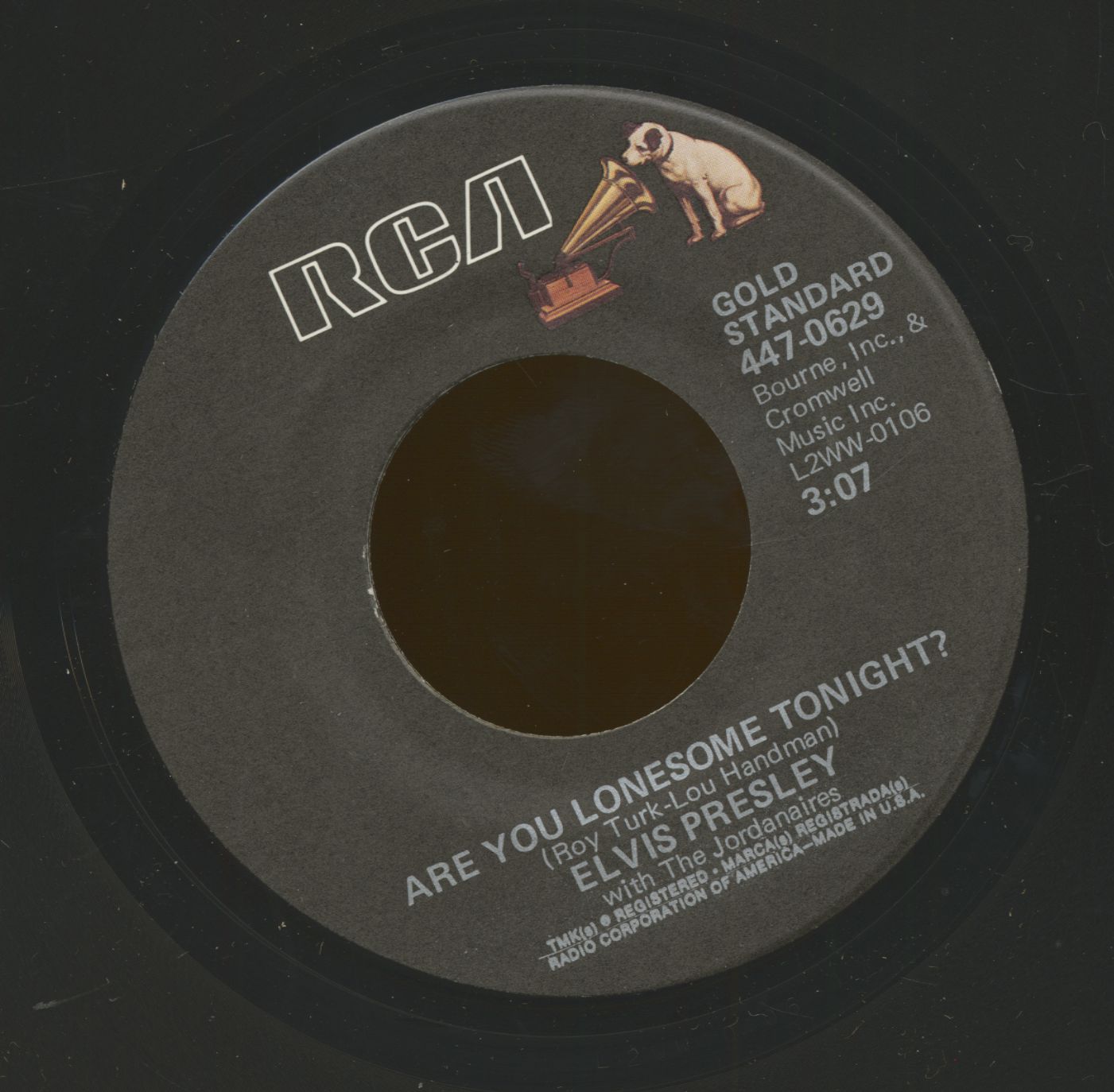 Elvis Presley 7inch: Are You Lonesome Tonight - I Gotta Know (7inch ...
