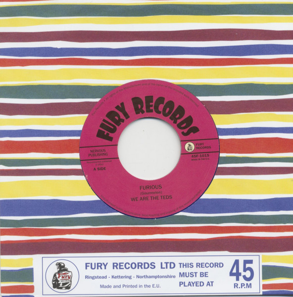 We Are The Teds - I'M A Teddy Boy (7inch, 45rpm, colored Vinyl) We Are The Teds - I'M A Teddy Boy (7inch, 45rpm, colored Vinyl)