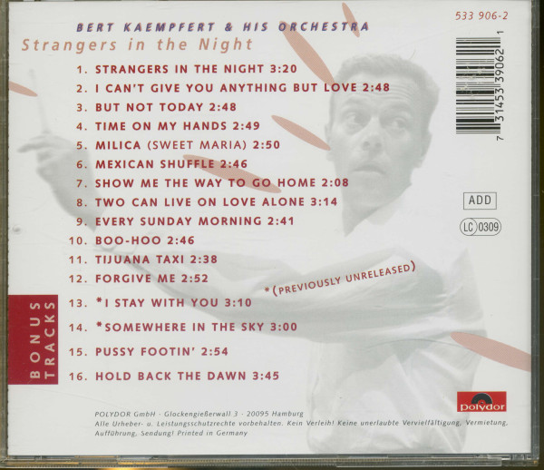 Vol.02, Strangers In The Night (CD)