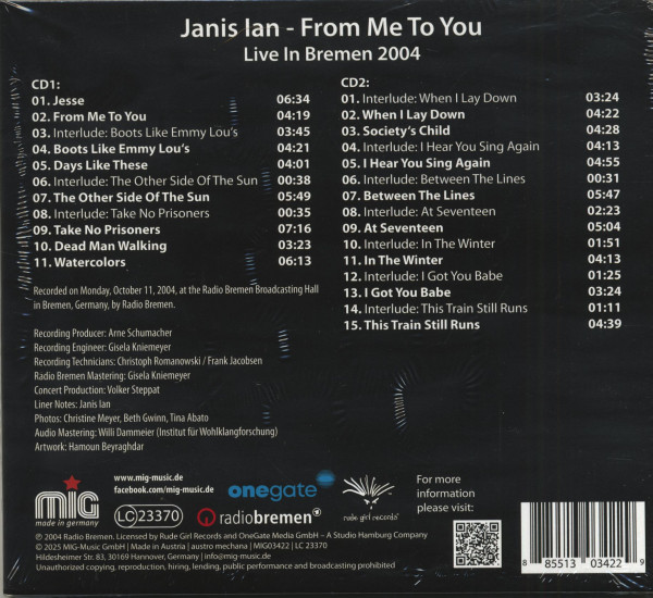 From Me To You - Live in Bremen 2004 (2-CD)