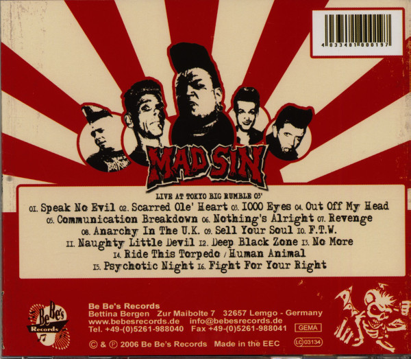 Live In Japan (CD)
