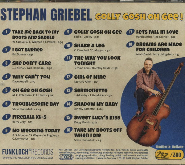 Golly Gosh Oh Gee! (CD)