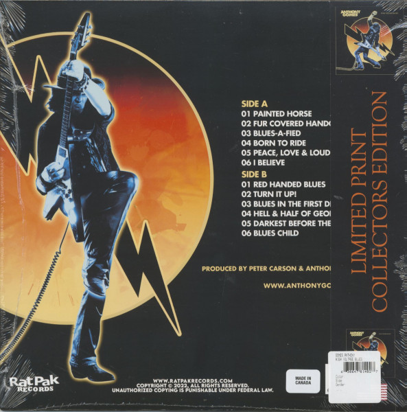 High Voltage Blues (LP, colored Vinyl, Ltd.)