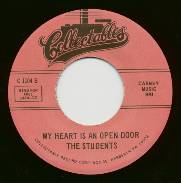 Mommy And Daddy - My Heart Is An Open Door (7inch, 45rpm)