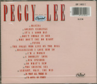 Aperçu: The Best Of Peggy Lee (CD) Aperçu: The Best Of Peggy Lee (CD)