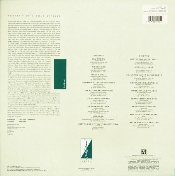 Portrait Of A Song Stylist (LP)