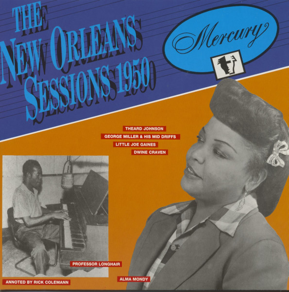 The Mercury New Orleans Sessions 1950 (2-LP) The Mercury New Orleans Sessions 1950 (2-LP)