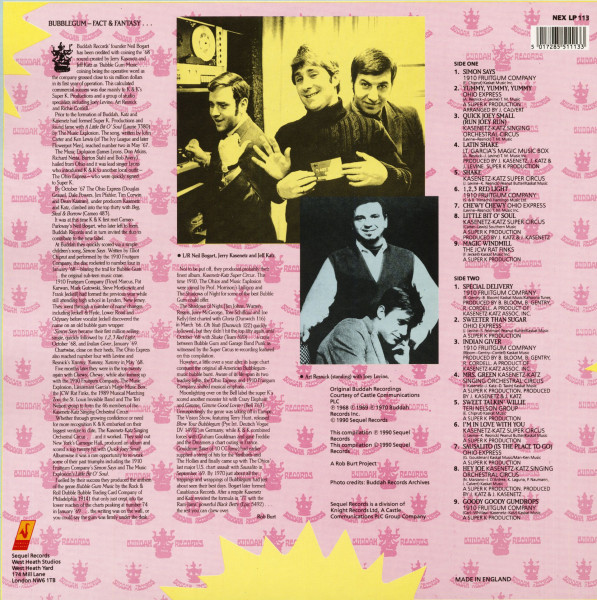 Super K's Bubblegum Explosion (LP)