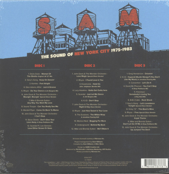 Sam - The Sound Of New York City 1975-1983 (3-CD)