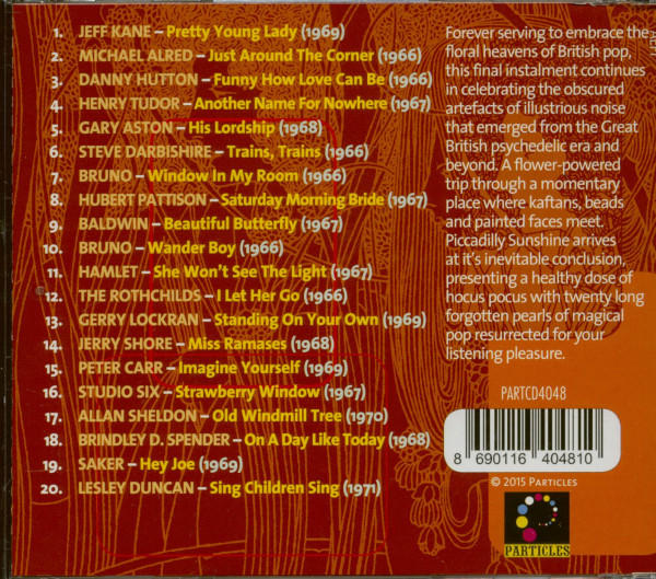 Piccadilly Sunshine Part 20 (CD)