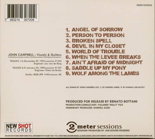 2 Meter Sessions (CD)