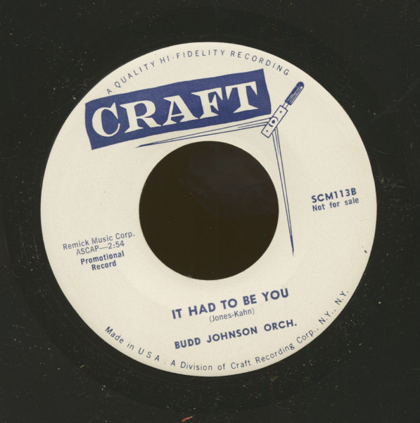 Castle Rock - It Had To Be You (7inch, 45rpm)
