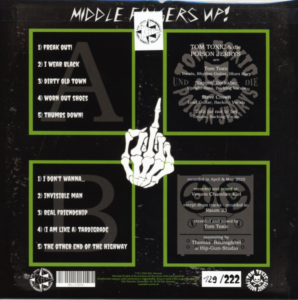 Middle Fingers Up! (LP)