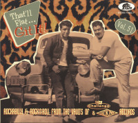 Aperçu: Vol.51 - That'll Flat Git It! Rockabilly & Rock 'n' Roll From The Vaults Of Challenge and Jackpot Records Vol.1 (CD) Aperçu: Vol.51 - That'll Flat Git It! Rockabilly & Rock 'n' Roll From The Vaults Of Challenge and Jackpot Records Vol.1 (CD)