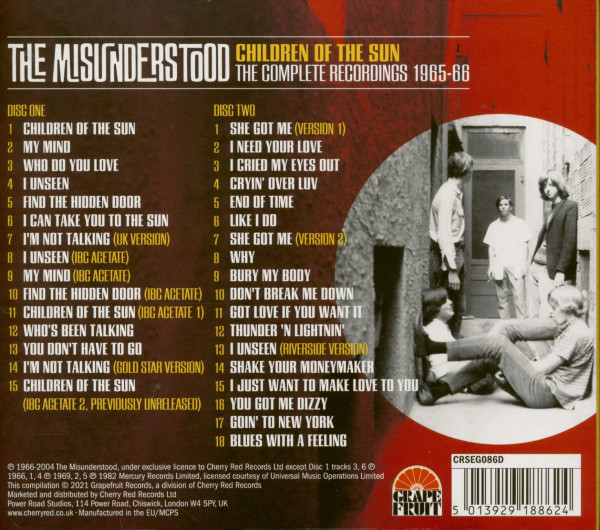 Children Of The Sun - Complete Recordings 1965-66 (2-CD)