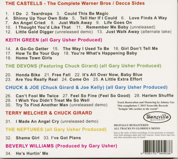 The Castells And Beyond 1964-66