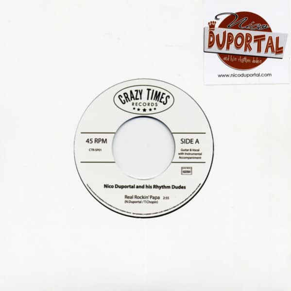 Real Rockin' Papa b-w Melanie 7inch, 45rpm Real Rockin' Papa b-w Melanie 7inch, 45rpm