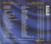 Aperçu: 1959 Pop Gold (CD) Aperçu: 1959 Pop Gold (CD)
