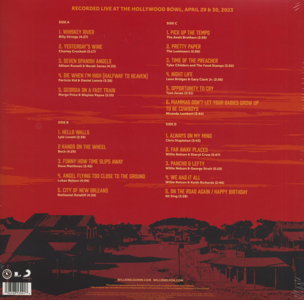 Long Story Short - Wille Nelson 90 - Live At The Hollywood Bowl (2-LP)